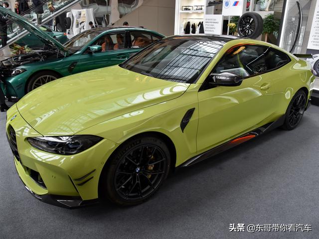 进口的大排量6缸高性能车 不到100万 实拍宝马m4 今日头条