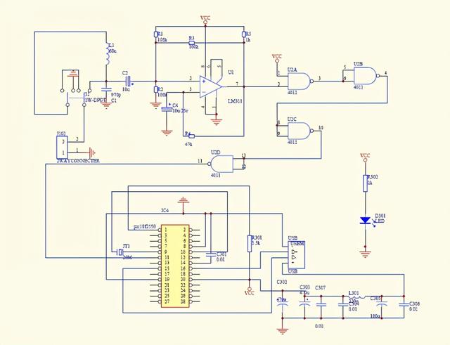 Diy Usb接口电感电容表