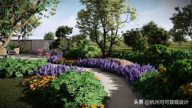 庭院景观设计 分享4个植物造景技巧 你的院子也能很