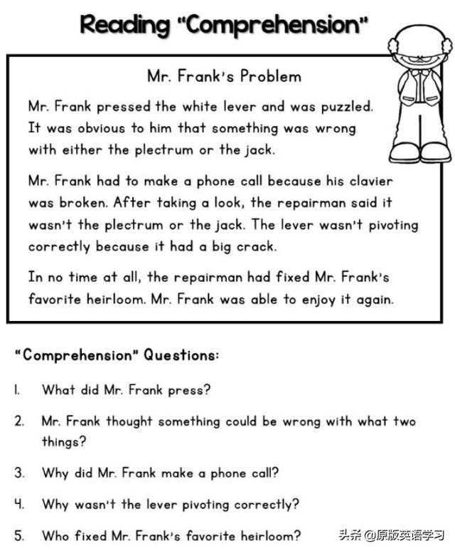 英语原版阅读 Mr Frank S Problem