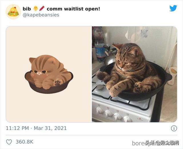 将有趣的动物图片变成可爱的漫画 这是她最优秀的41幅作品